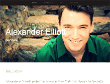 Tablet Screenshot of alexanderelliottbaritone.com